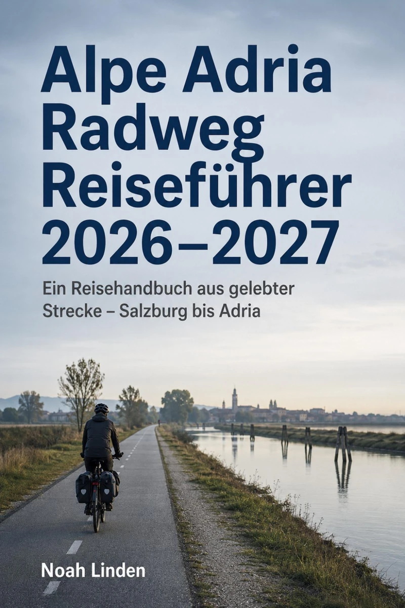 Portada: Alpe Adria Radweg Reiseführer 2026–2027