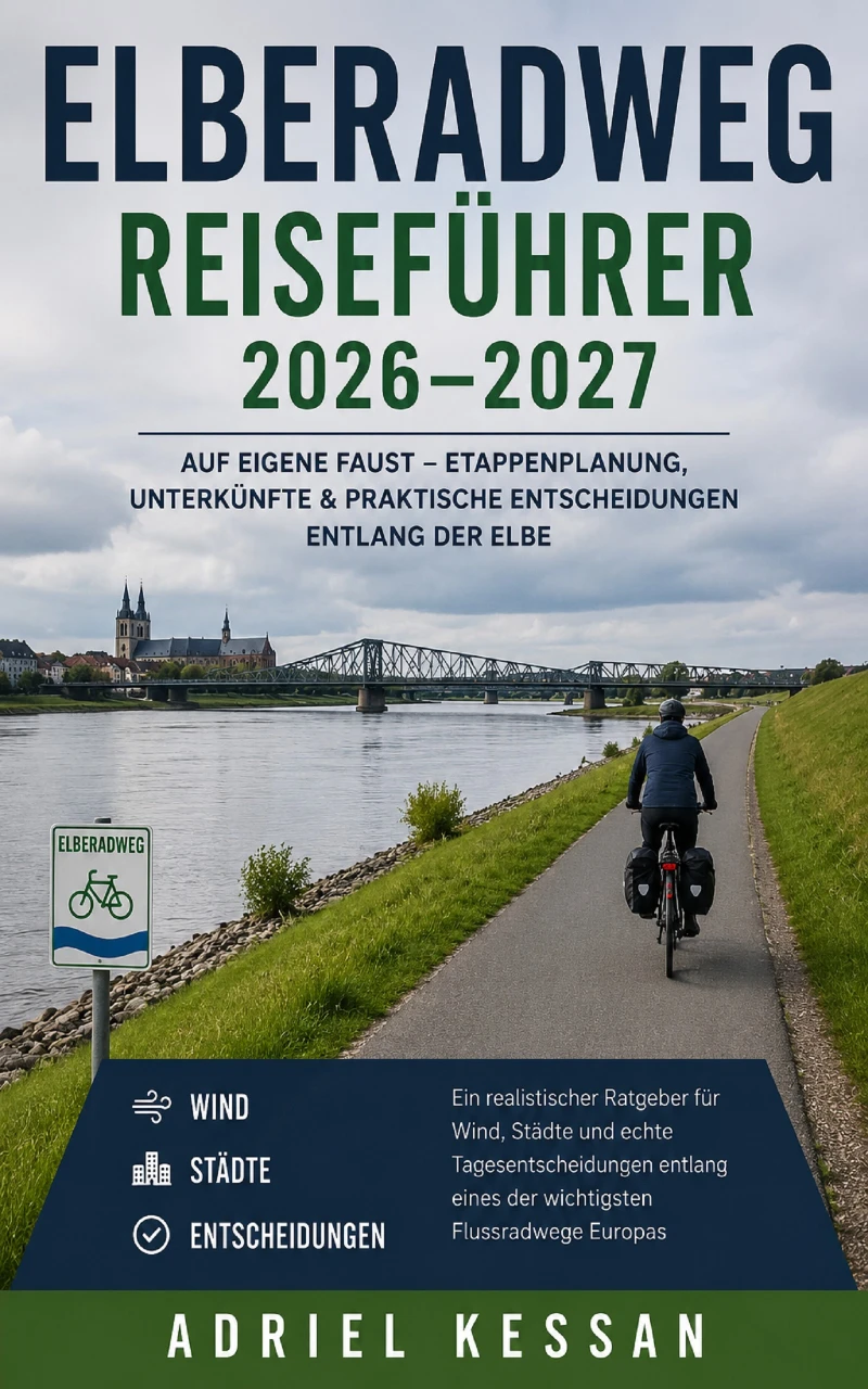 Portada: Elberadweg Reiseführer 2026–2027