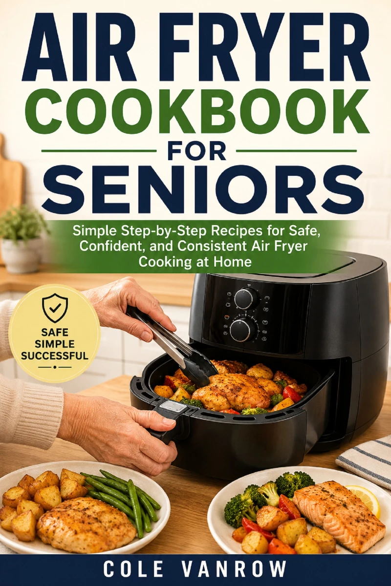 Portada: Air Fryer Cookbook for Seniors