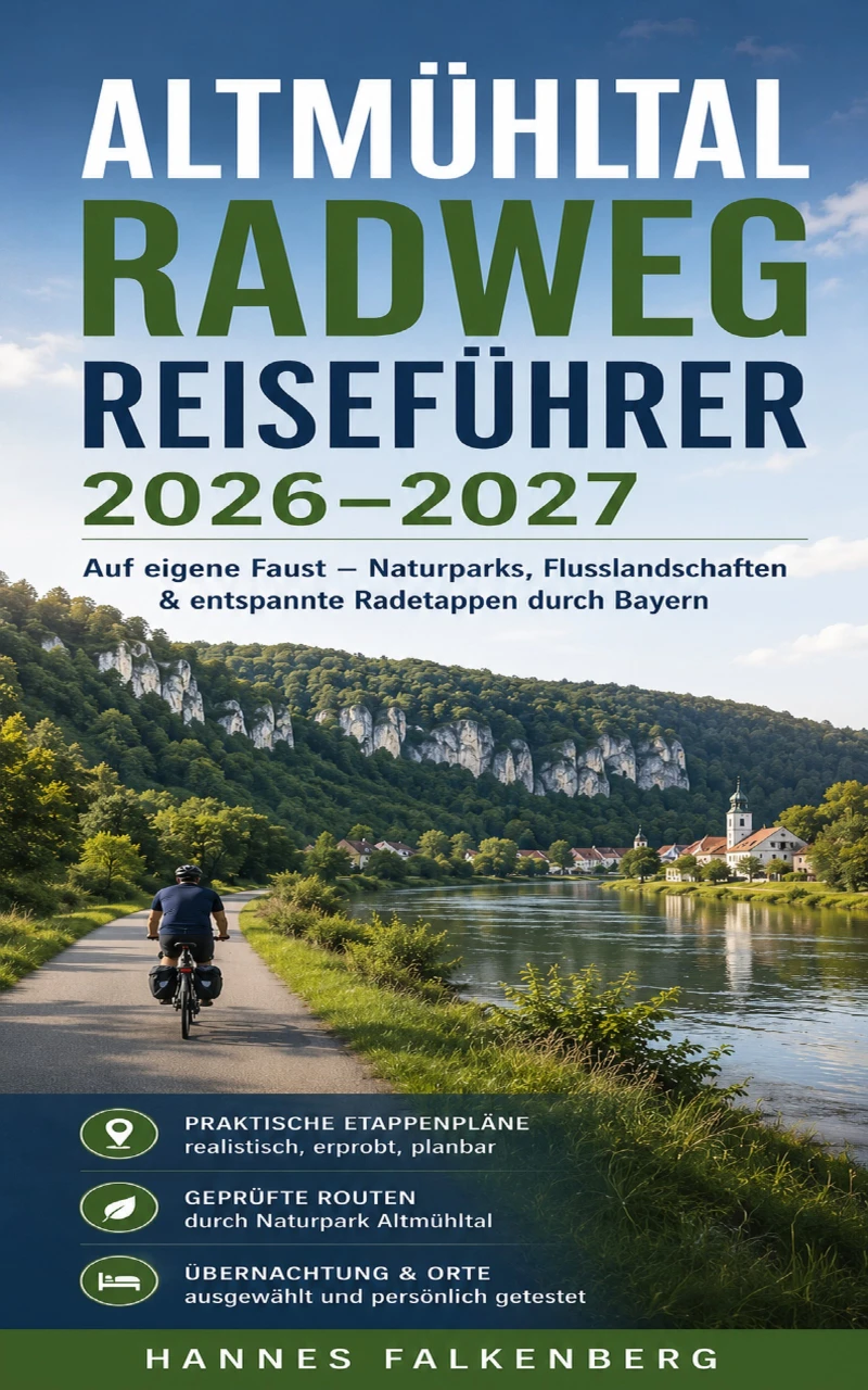 Portada: Altmühltal Radweg Reiseführer 2026–2027