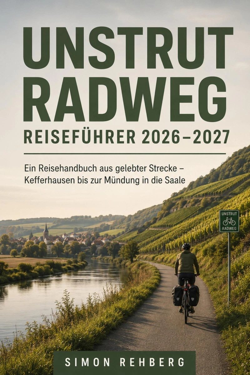 Portada: Unstrut Radweg Reiseführer 2026–2027