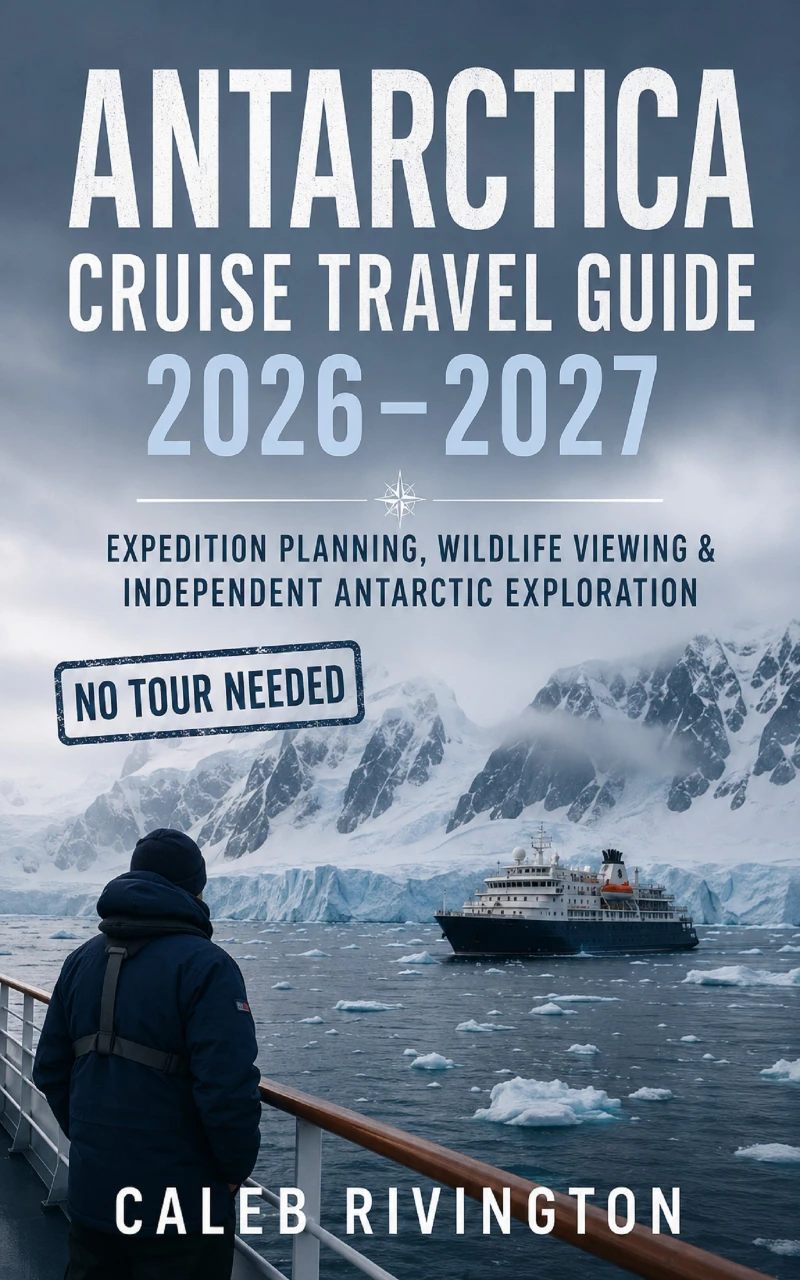 Portada: Antarctica Cruise Travel Guide 2026–2027