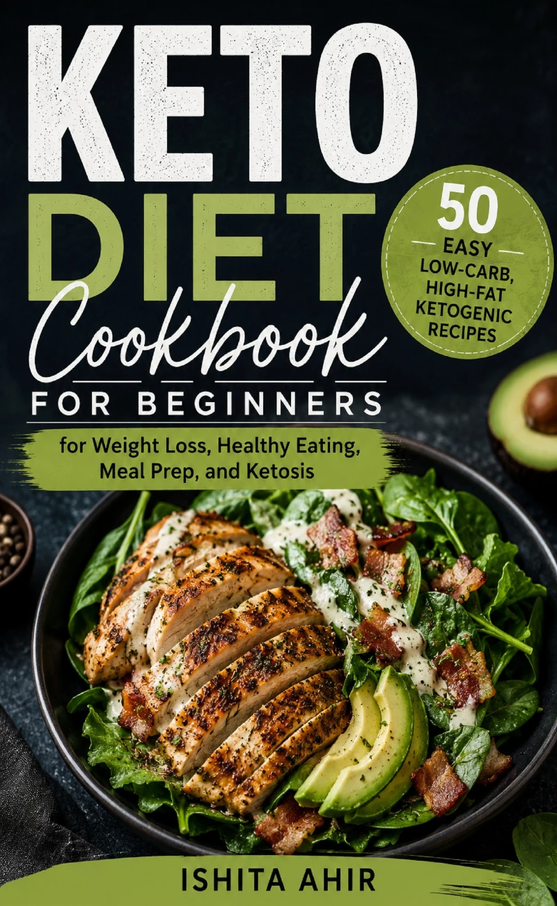 Portada: Keto Diet Cookbook for Beginners