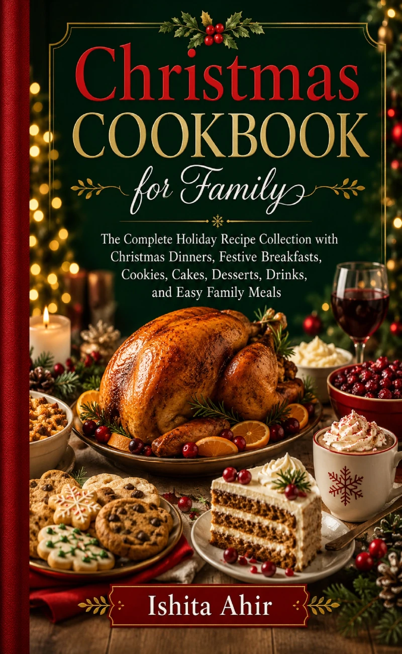 Portada: Christmas Cookbook for Family