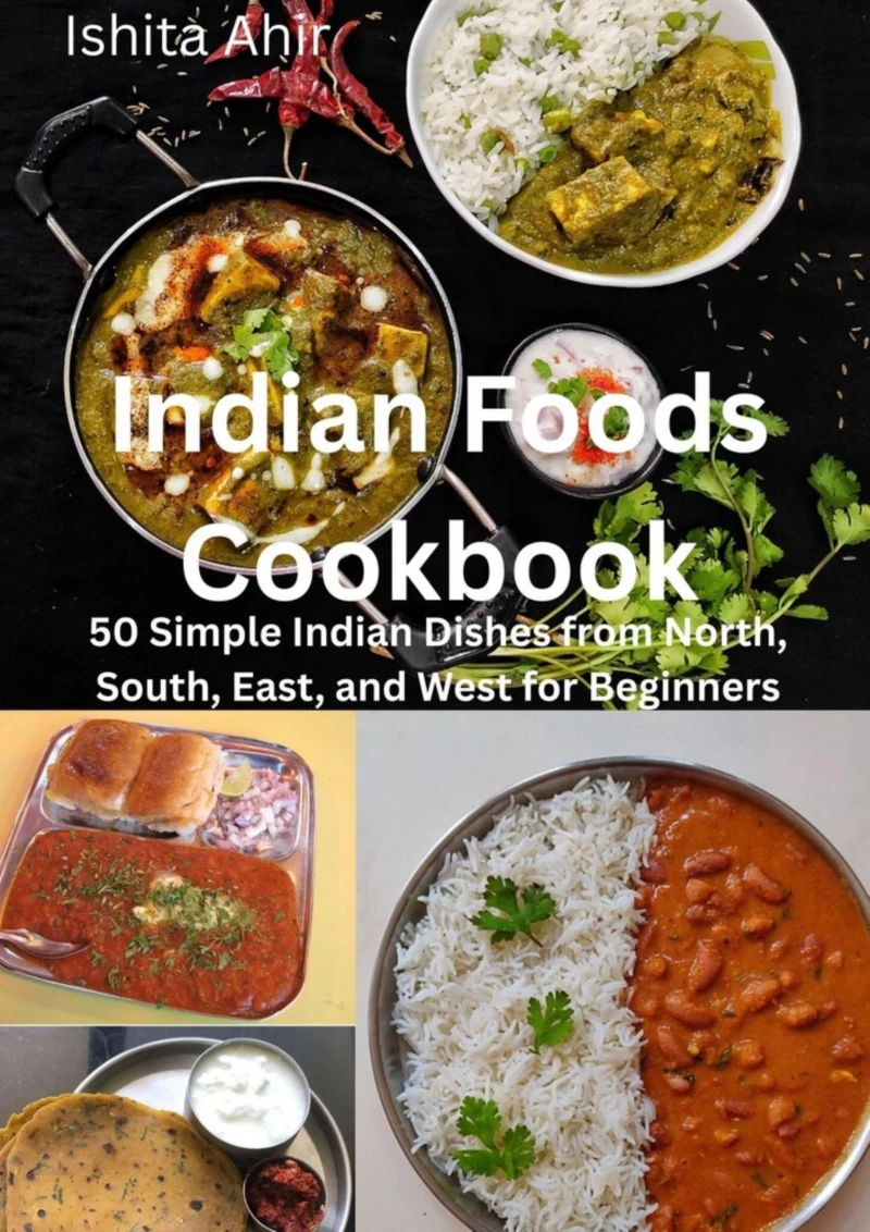 Portada: Indian Foods Cookbook