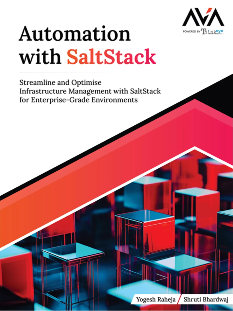 Portada: Automation with SaltStack: Streamline and Optimise Infrastructure Management with SaltStack for Enterprise-Grade Environments