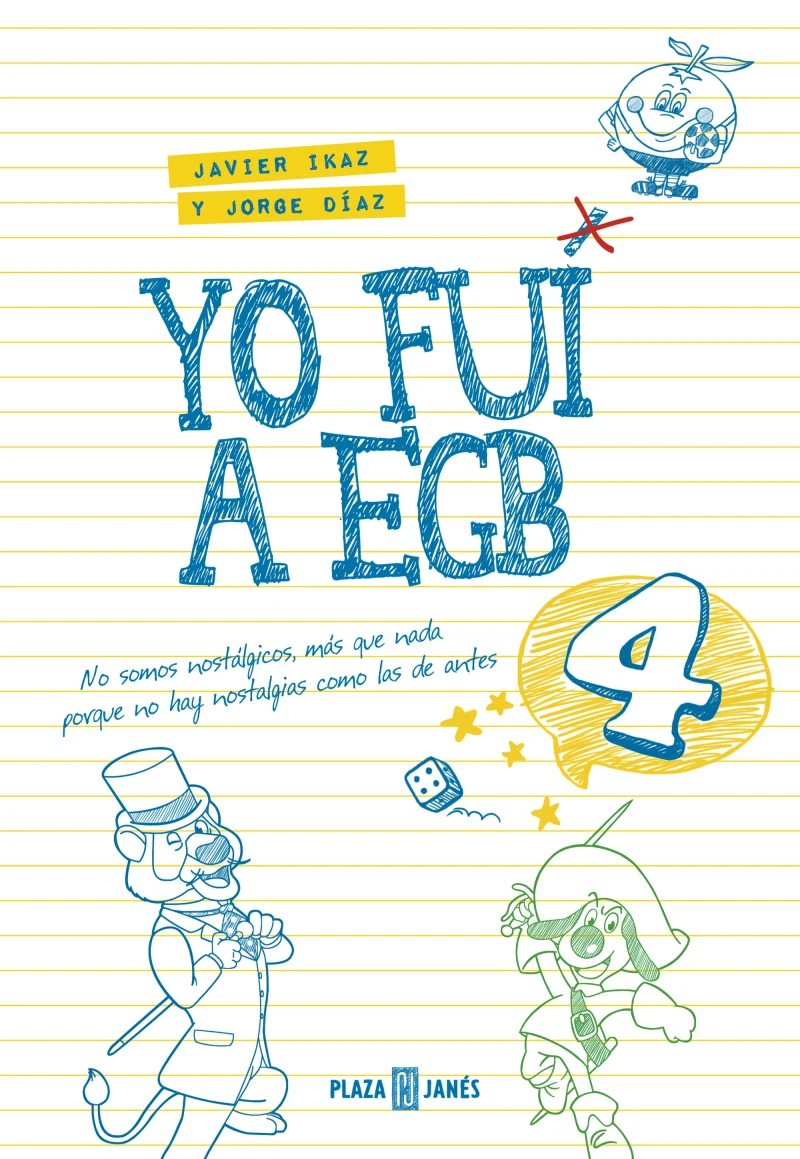 Portada: Yo fui a EGB 4