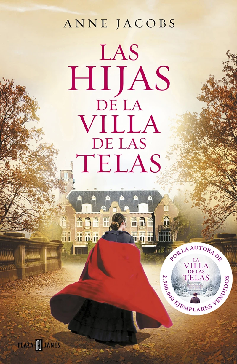 Portada: Las hijas de la villa de las telas (La villa de las telas 2)