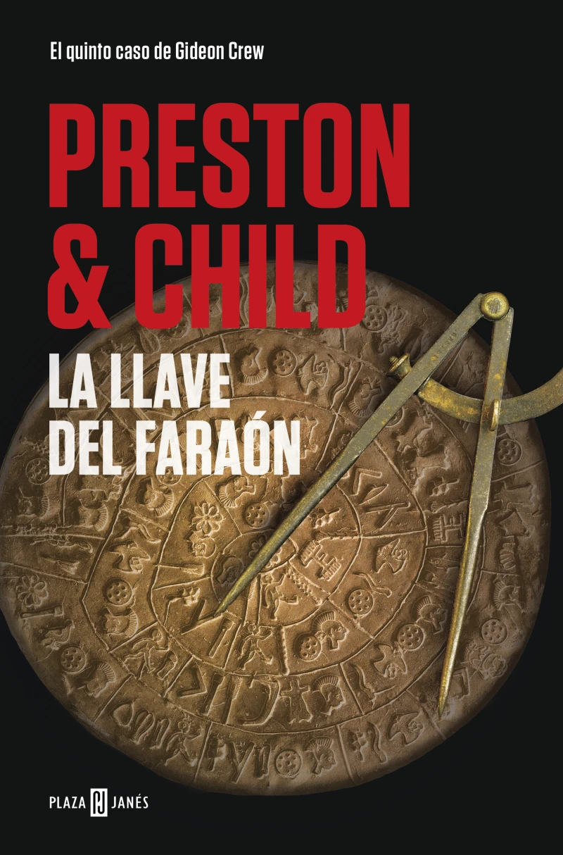 Portada: La llave del faraón (Gideon Crew 5)