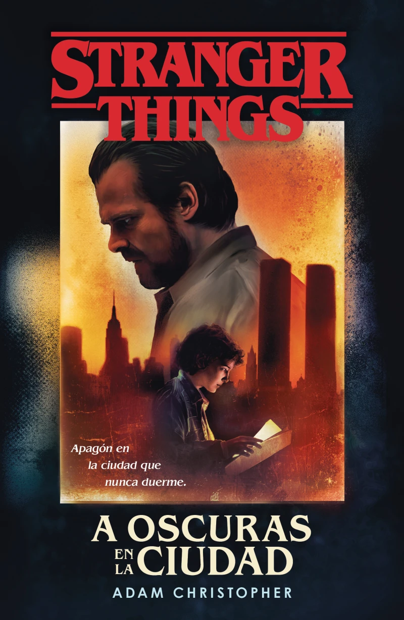 Portada: Stranger Things: A oscuras en la ciudad