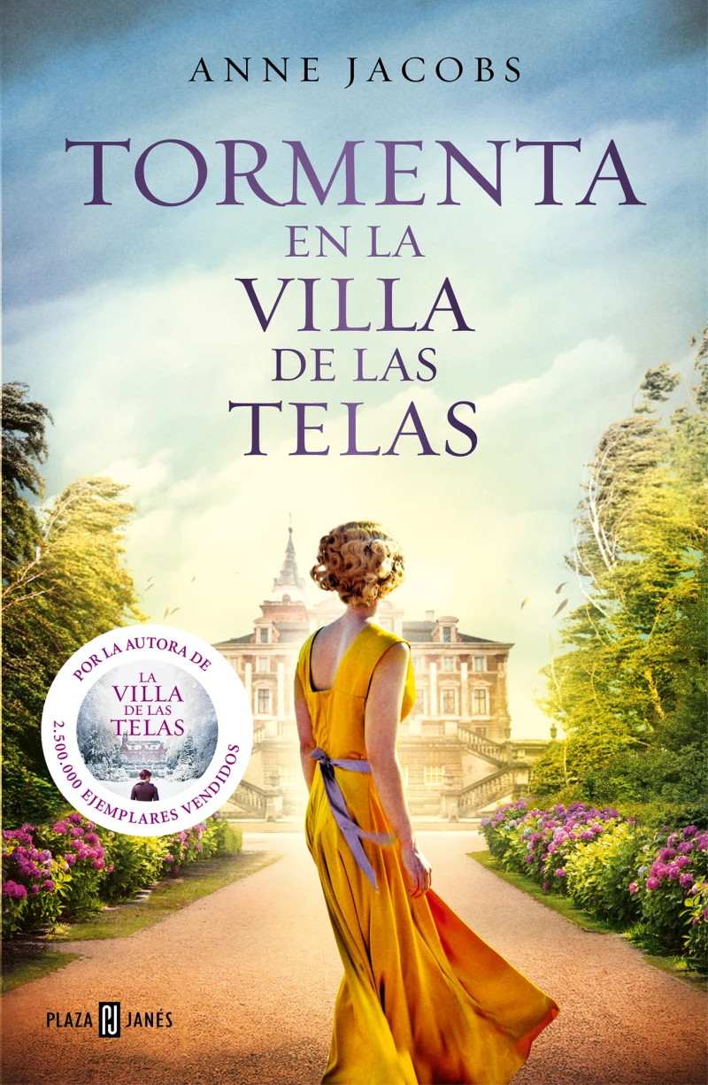 Portada: Tormenta en la villa de las telas (La villa de las telas 5)