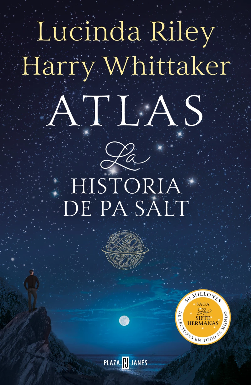 Portada: Atlas. La historia de Pa Salt (Las Siete Hermanas 8)