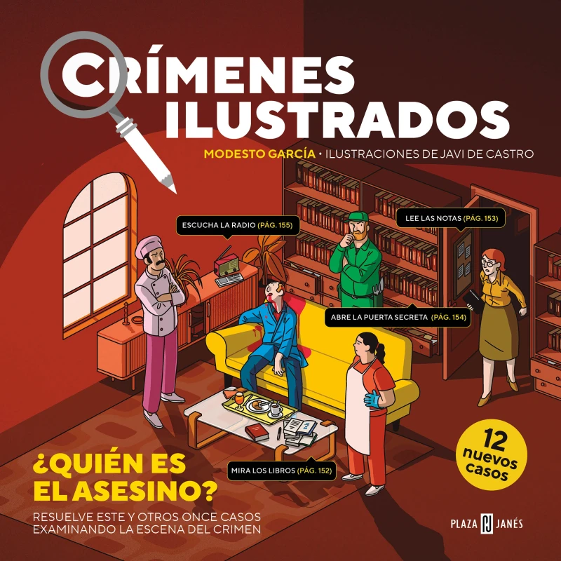 Portada: Crímenes ilustrados - ¿Quién es el asesino?