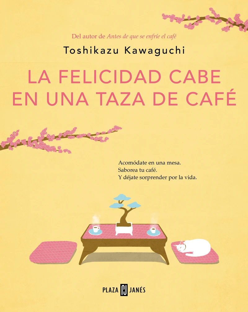 Portada del tomo 2: La felicidad cabe en una taza de café