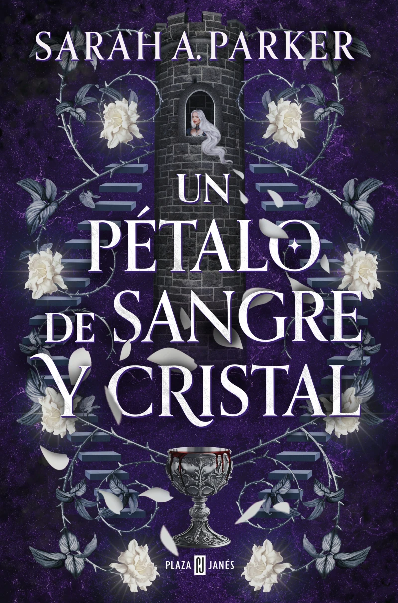 Portada: Un pétalo de sangre y cristal