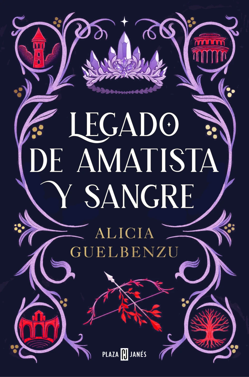 Portada: Legado de amatista y sangre