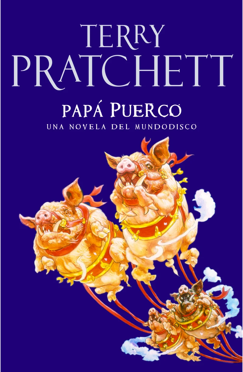 Portada: Papá Puerco (Mundodisco 20)