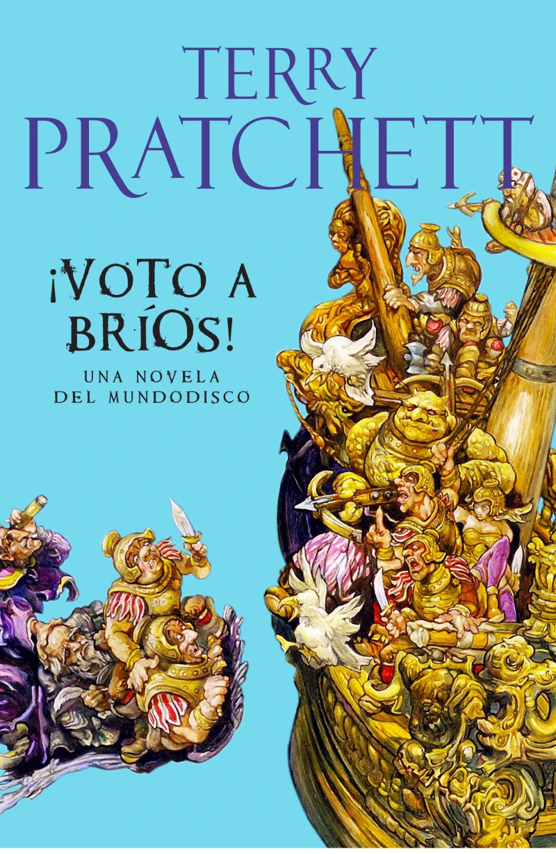 Portada: ¡Voto a Bríos! (Mundodisco 21)