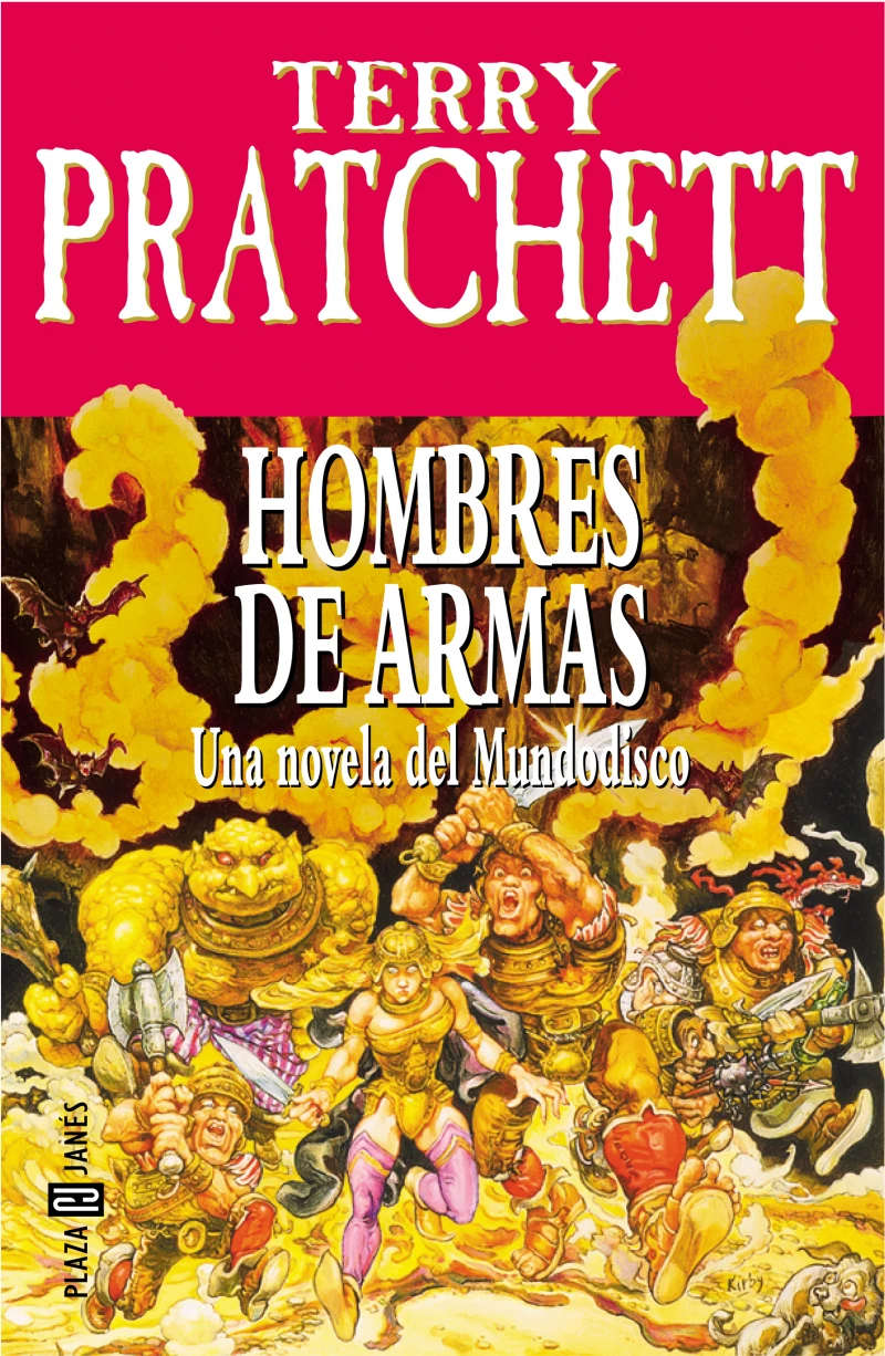 Portada: Hombres de Armas (Mundodisco 15)
