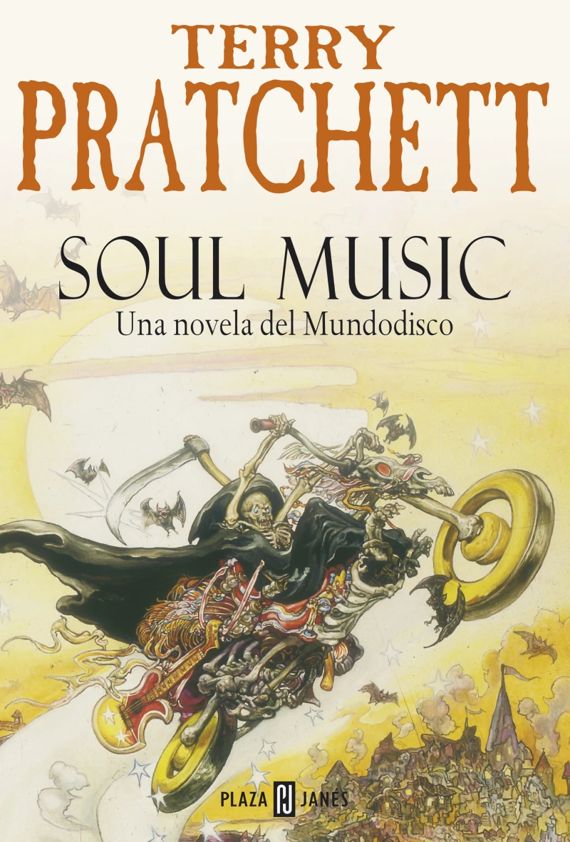 Portada: Música Soul (Mundodisco 16)