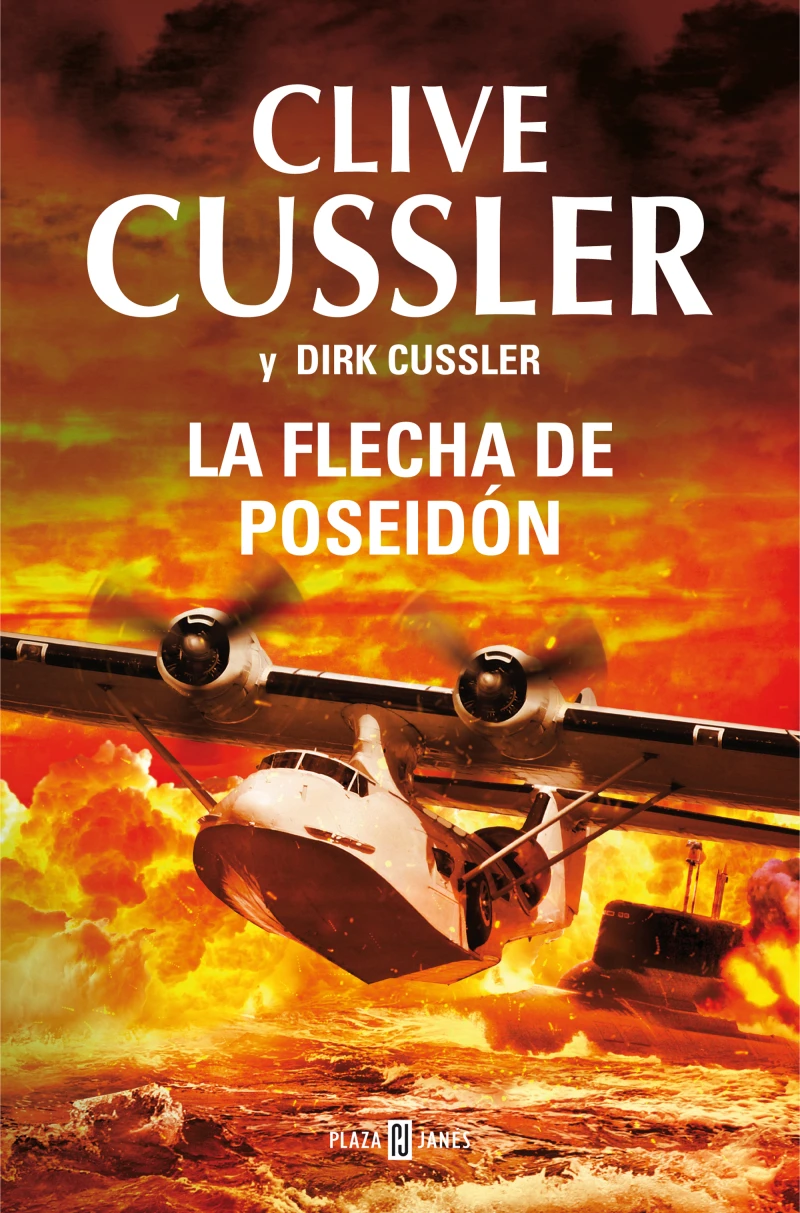 Portada: La flecha de Poseidón (Dirk Pitt 22)