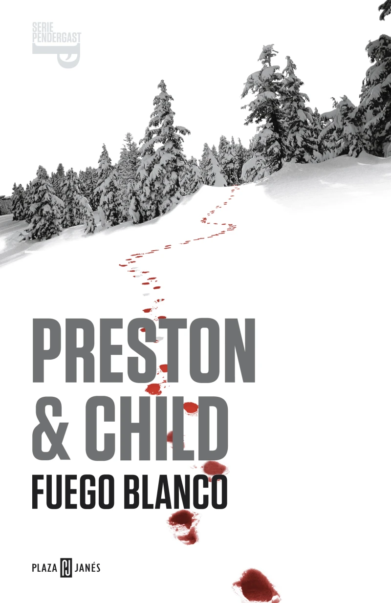 Portada: Fuego blanco (Inspector Pendergast 13)