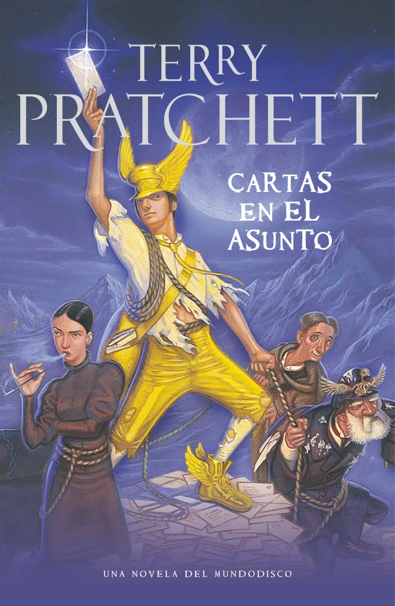 Portada: Cartas en el Asunto (Mundodisco 33)