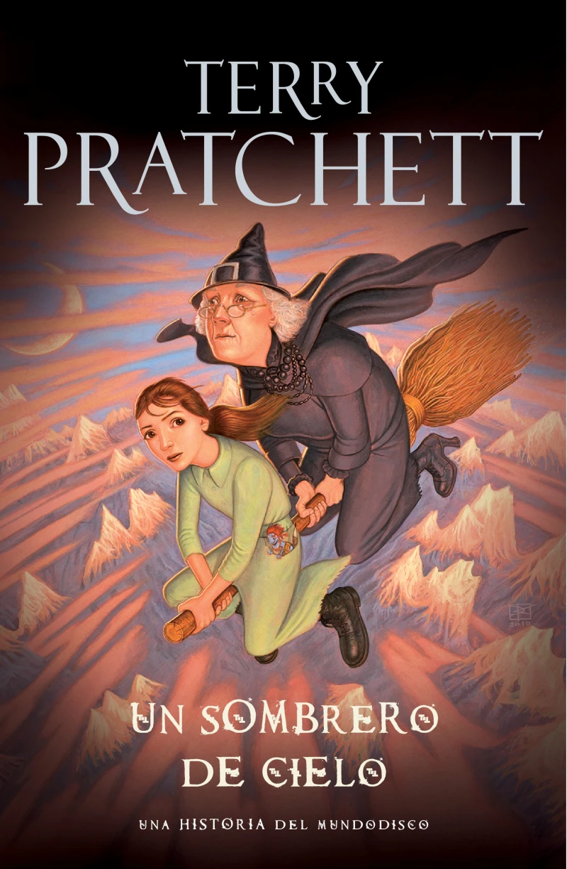 Portada: Un Sombrero de Cielo (Mundodisco 32)