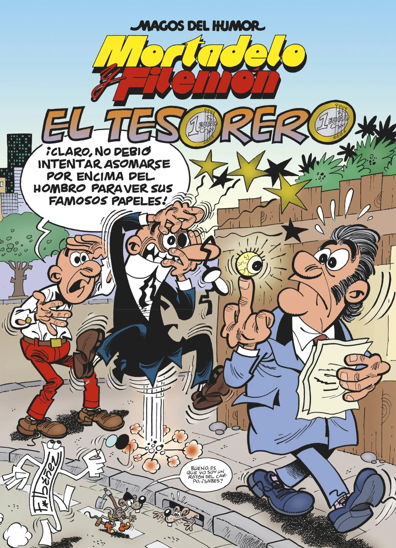 Portada: Mortadelo y Filemón. El tesorero (Magos del Humor 167)
