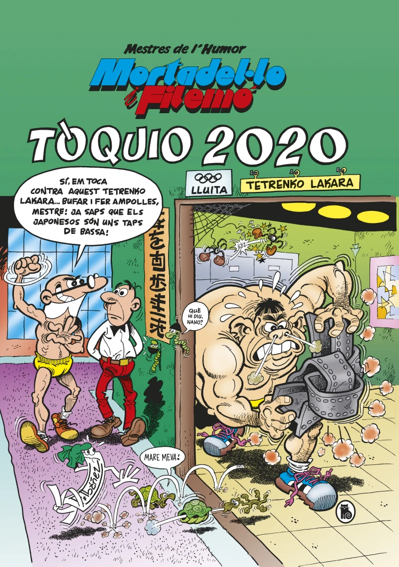 Portada: Mortadel·lo i Filemó. Tòquio 2020 (Mestres de l'Humor 55)