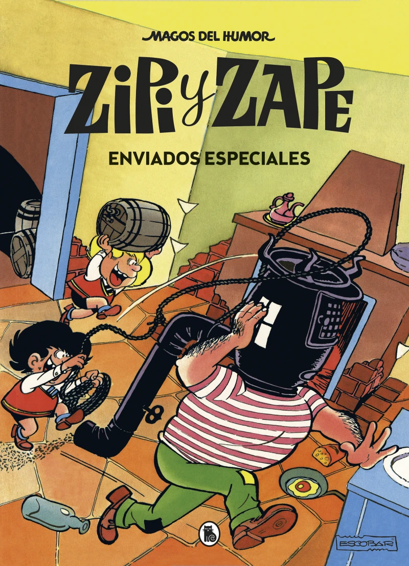 Portada: Zipi y Zape. Enviados especiales (Magos del Humor 23)