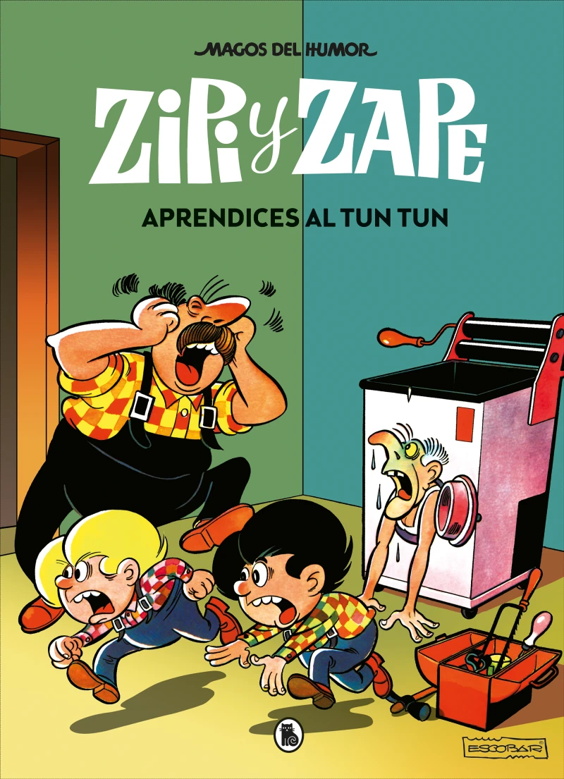 Portada: Zipi y Zape. Aprendices al tun tun (Magos del Humor 27)