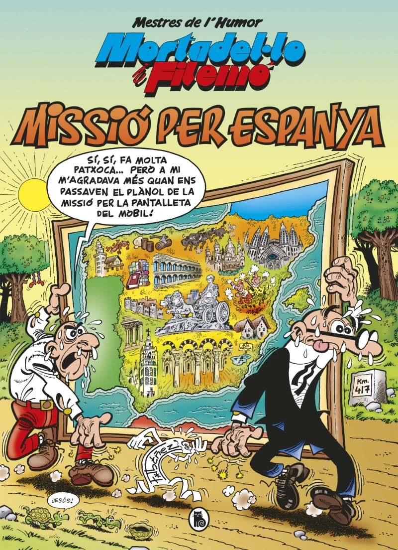 Portada: Mortadel·lo i Filemó. Missió per Espanya (Mestres de l'Humor 57)