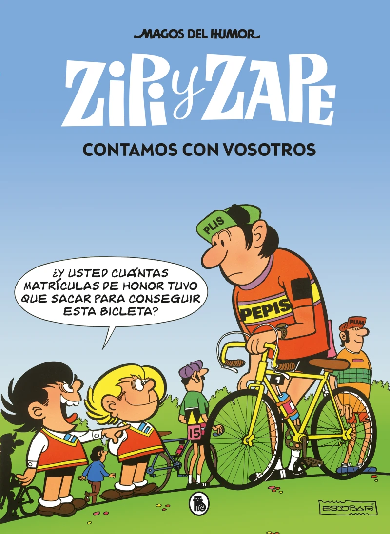 Portada: Zipi y Zape. Contamos con vosotros (Magos del Humor 209)
