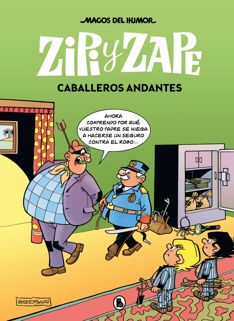 Portada: Zipi y Zape. Caballeros andantes (Magos del Humor 210)