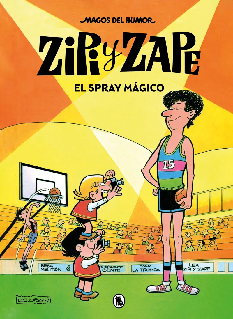 Portada: Zipi y Zape. El spray mágico (Magos del Humor 32)