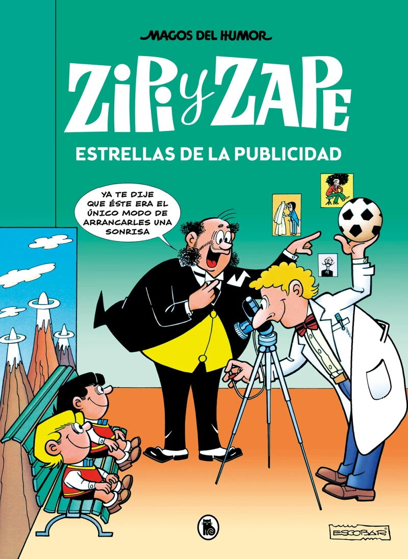 Portada: Zipi y Zape. Estrellas de la publicidad (Magos del Humor 215)