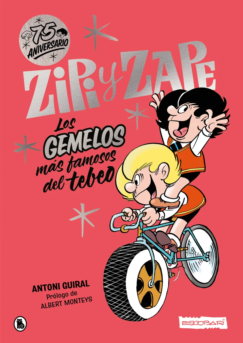 Portada: Zipi y Zape. Los gemelos más famosos del tebeo (edición de 75º aniversario)