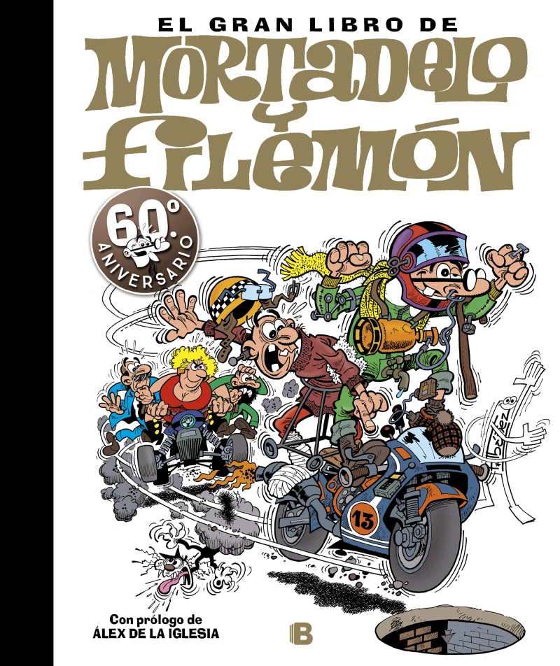 Portada: El gran libro de Mortadelo y Filemón