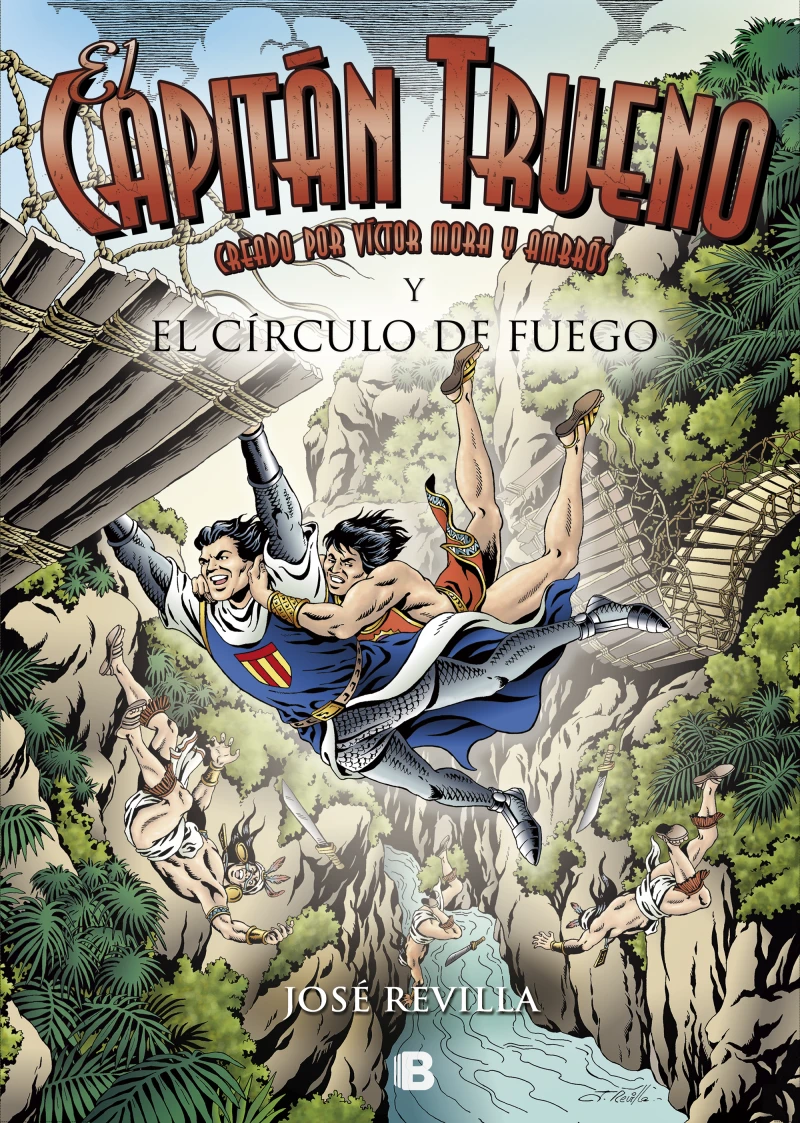 Portada: El Capitán Trueno - El Capitán Trueno y el Círculo de Fuego