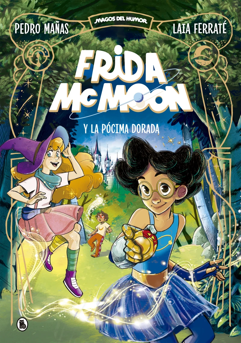 Portada: Frida McMoon y la pócima dorada (Magos del Humor Frida McMoon 2)
