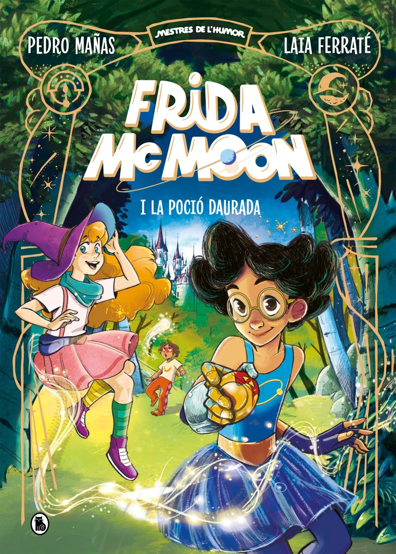 Portada: Frida McMoon i la poció daurada (Mestres de l'Humor Frida McMoon 2)