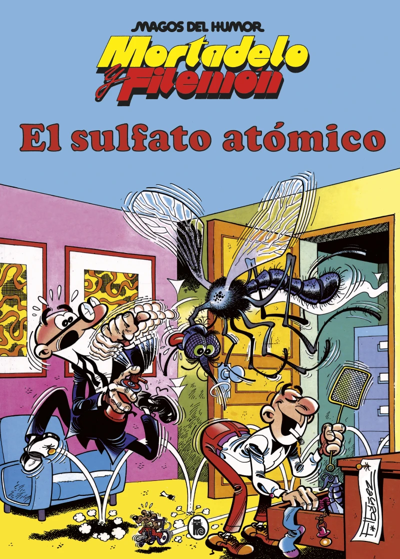 Portada: Mortadelo y Filemón. El sulfato atómico (Magos del Humor 1)