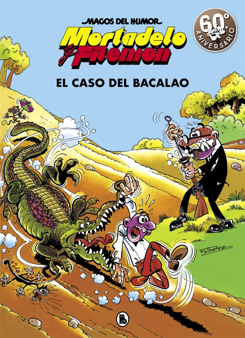 Portada: Mortadelo y Filemón. El caso del bacalao (Magos del Humor 6)