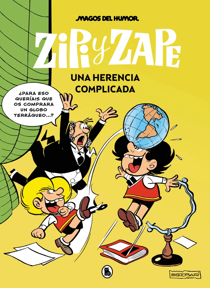 Portada: Zipi y Zape. Una herencia complicada (Magos del Humor 221)