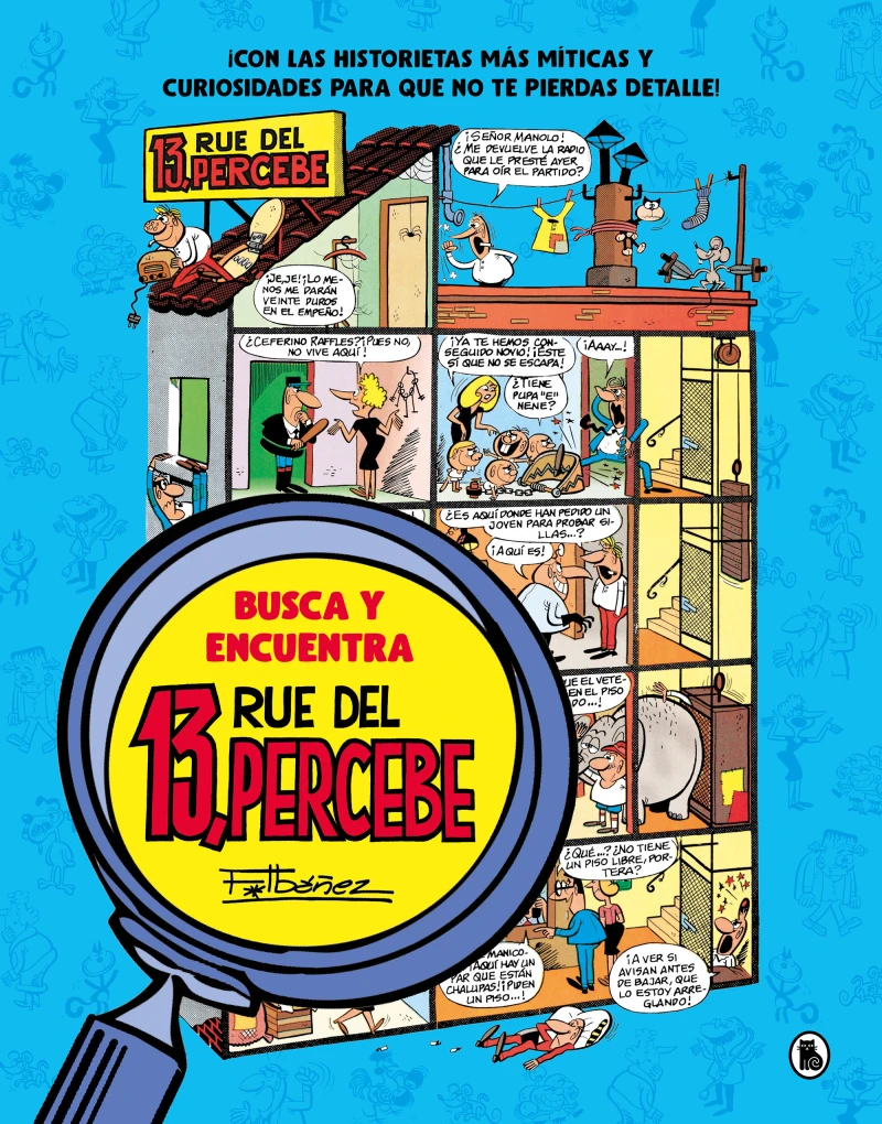Portada: Busca y encuentra 13, Rue del Percebe