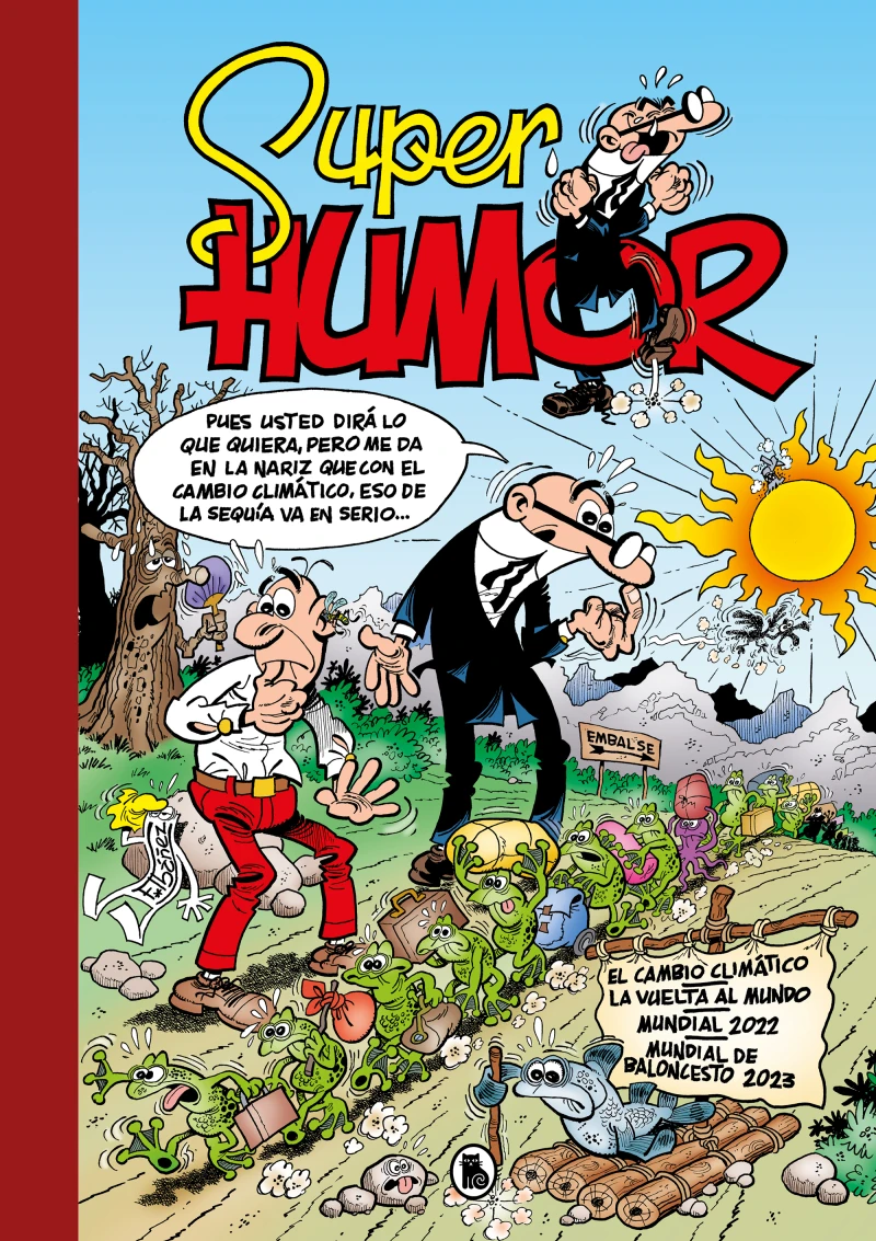 Portada: El cambio climático | La vuelta al mundo | Mundial 2022 | Mundial de Baloncesto 2023 (Súper Humor Mortadelo 67)