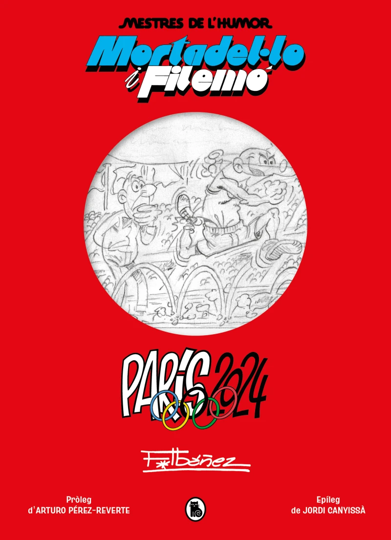 Portada: Mortadel·lo i Filemó. París 2024 (Mestres de l'Humor 62)