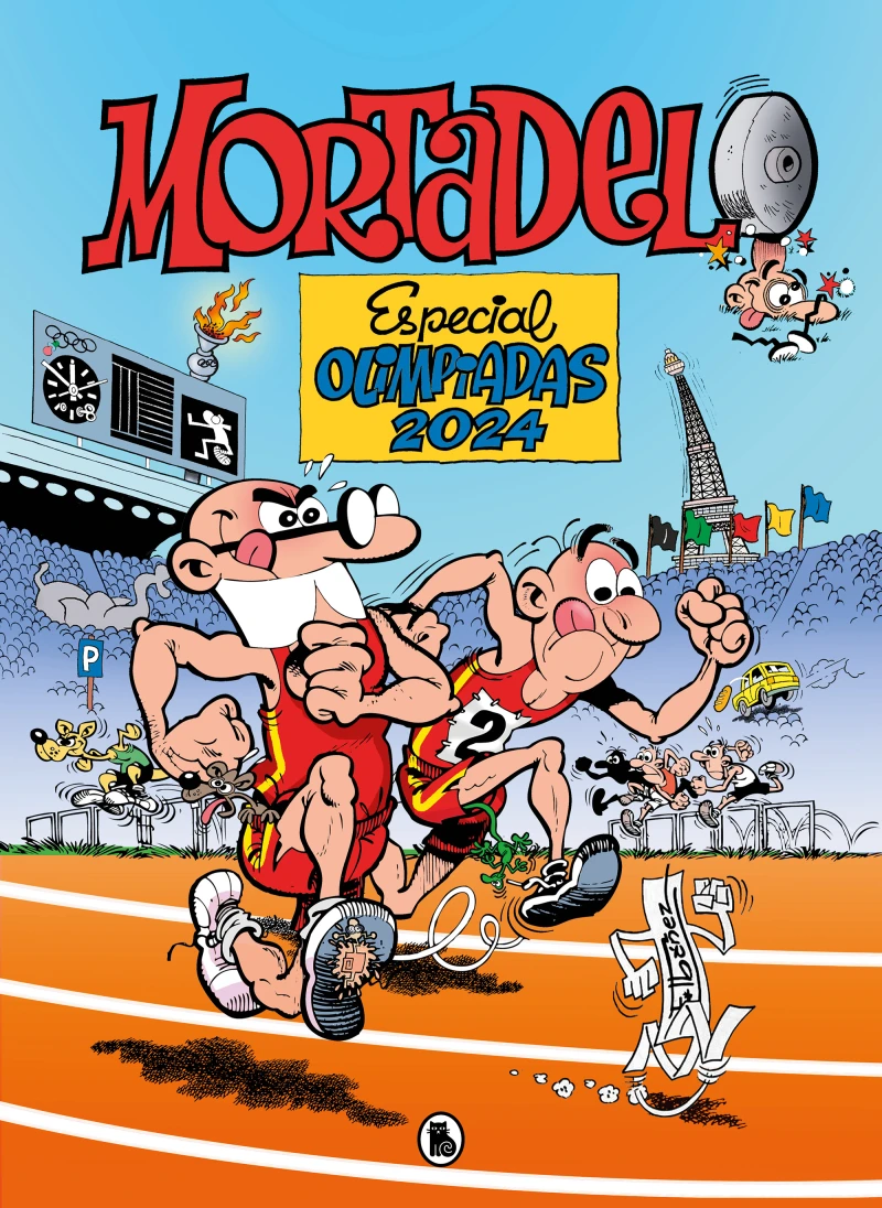 Portada: Especial Olimpiadas 2024 (Números especiales Mortadelo y Filemón)