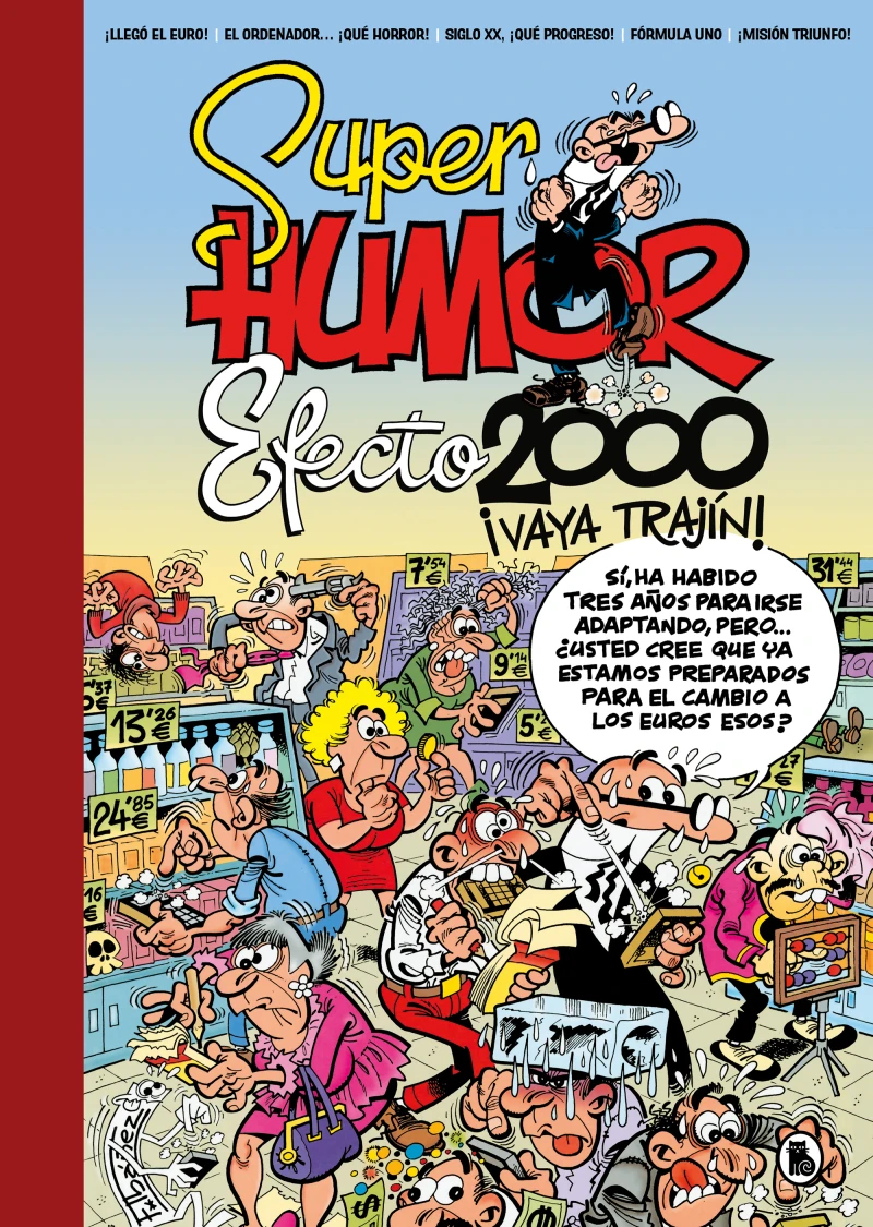 Portada: Efecto 2000, ¡vaya trajín! (Súper Humor Mortadelo)